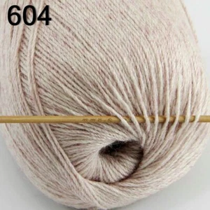 Sale 1Ballx50gr Luxurious Soft Mongolian Pure Cashmere Hand Knit Crochet Yarn 04 - Picture 1 of 10