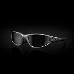 Oakley Muzm MUZM Straight Jacket 99 Silver Grey Flames wPrizm Black OO9505-01 - Bild 1 von 9