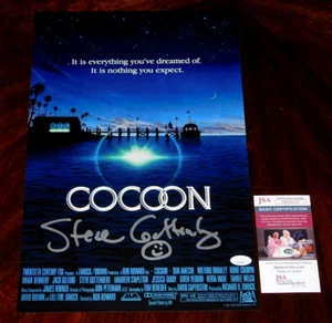 STEVE GUTTENBERG "JACK BONNER" SIGNED COCOON 11X17 MOVIE POSTER JSA COA!!! - Picture 1 of 1