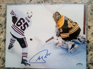 Andrew Shaw signed Chicago Blackhawks 8x10 Foto handsigniert NHL Hockey - Bild 1 von 3