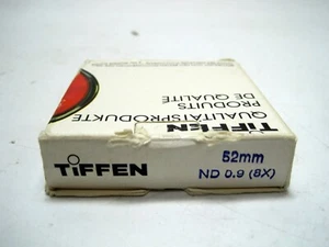 Tiffen 52mm ND 0.9 Filter (3-Stop) Neutral Density ND9 NEW OLD STOCK! - Picture 1 of 2