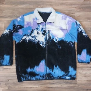 Alpine Design Thick Sherpa Full Zip Jacket Mountains Fleece - Size XXL / 2XL - Picture 1 of 15