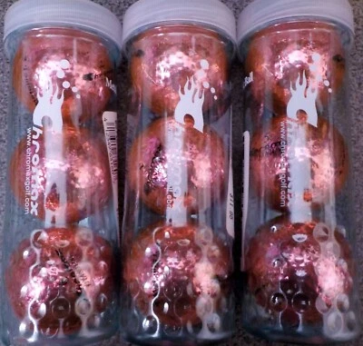 Bolas de golfe 1 Dz NOVAS EM FOLHA CHROMAX COR ROSA TITÂNIO = 12 LOTE DE BOLAS DE FÁBRICA SEM RESERVA - Imagem 1 de 3