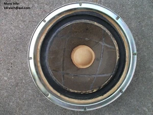 KLH 10" SPEAKER WOOFER, FROM MODEL 30, ADAPT TO MODEL 6? - Picture 1 of 9
