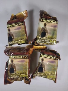 HEROCLIX - The HOBBIT An Unexpected Journey - LOT of 4 Blind Bags NEW 2012 Neca - Picture 1 of 2