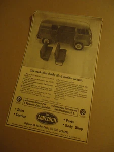 Volkswagen VW Truck 1963 newspaper ad - Picture 1 of 1