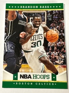 2012-13 Hoops NBA Basketball Card Boston Celtics Brandon Bass