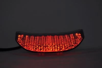 Sequential Tail Light LED Clear Integrated Turn Signal Honda 2003-2006 CBR600RR - Image 1 of 4