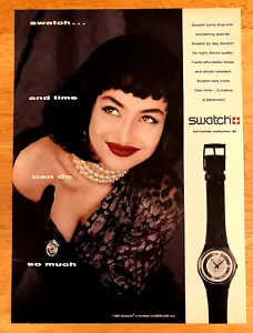 SWATCH—FALL/WINTER 1991 WATCH COLLECTION—ORIGINAL MAGAZINE PRINT AD - Picture 1 of 1