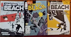 Menge 3 Comics Friedhof Strand #1-2 + Variante Bild Science Fiction Warren Ellis - Bild 1 von 1