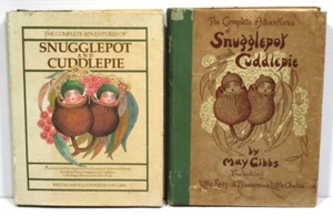 May Gibbs THE COMPLETE ADVENTURES OF SNUGGLEPOT & CUDDLEPIE 1946 + 1986 edition - Picture 1 of 6