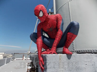 The Amazing Spiderman TASM 2 Jumpsuit Spider-man Cosplay Costume Halloween Adult - Image 1 of 4