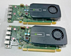 2pcs - Lenovo NVIDIA NVS 510 GDDR3 2GB PCIe Graphics Card 00FC861 - No bracket - Picture 1 of 3