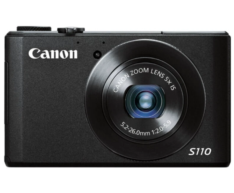 USED Canon PowerShot S110 12.1MP Digital Camera - Black  FREESHIPPING - Image 1 of 1