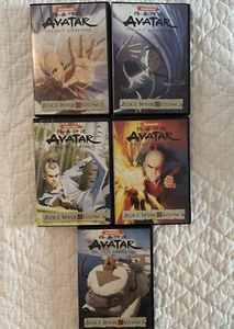 Avatar: The Last Airbender - Complete Book 1 Water, Volumes 1-5 (DVD, 2006) - Picture 1 of 10