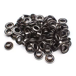 Suministros para hacer corsé: ojal + lavadora - talla 0 plata antigua (gross-144 piezas) - Imagen 1 de 1