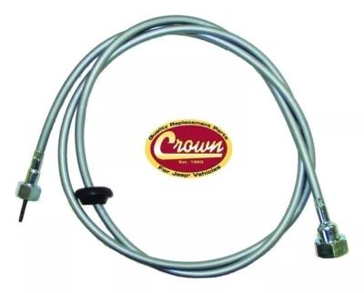 Cable velocímetro Crown 69" para Jeep CJ5 CJ7 CJ8 1977-1986 manual tran J5351777 Foto 1 de 3