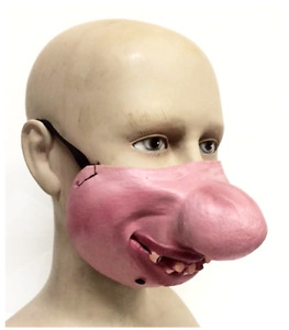 Latex Half Face Big Nose Mask Fancy Dress Stag Night Novelty Hillbilly Teeth