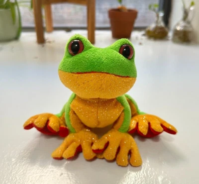 Authentic Webkinz Tree Frog Plush NO Code - HM109 - Image 1 of 4