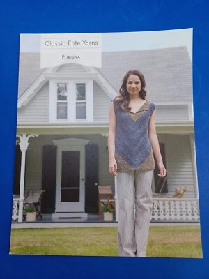 Classic Elite Yarns CEY Pattern Book #1603 Fortuna 8 Patterns - Image 1 of 2