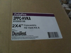 Duravent PolyPro 2PPC-HVKA Kit sfiato orizzontale concentrico 2" x 4" A - Foto 1 di 1