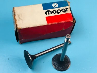 Mopar 1968-1983 Chrysler 340 360 Engine Intake Valve X 2 P # 3683801 Genuine NOS - Image 1 of 4
