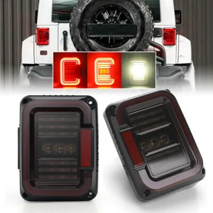 Luces traseras LED para Jeep Wrangler JK 2007-2018 luces de señal de giro de freno trasero EMC - Imagen 1 de 12