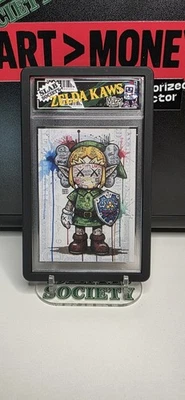 SLAB SOCIETY - ZELDA KAWS - 1 DE 1 - BILLETE DE DÓLAR ENCAPSULADO ARTE POR MILLZ.  Foto 1 de 2