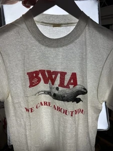 Vintage Paper Thin Tee Screenstars Single Stitch White - Picture 1 of 8