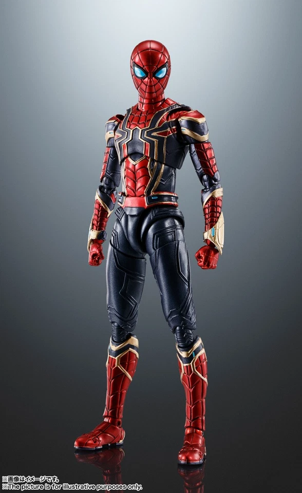 Figura de acción Bandai Spider-Man: No Way Home S.H.Figuarts Iron Spider Foto 1 de 4