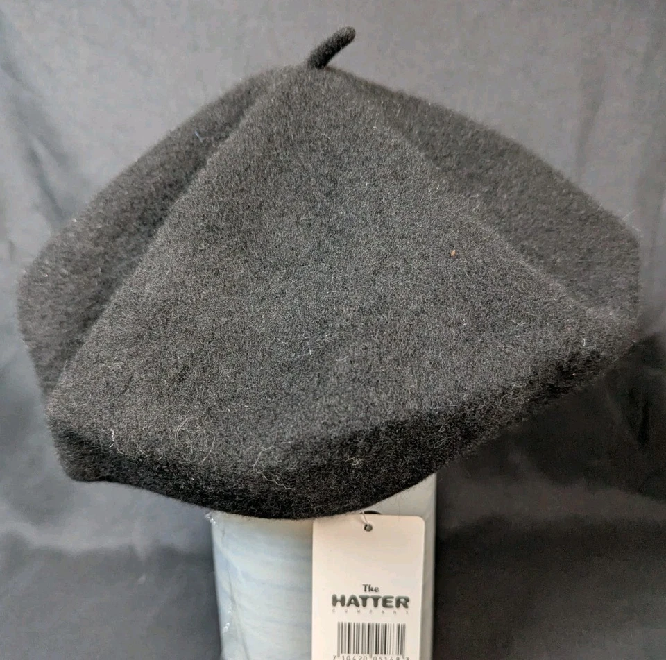 The hatter company Winter hat Black