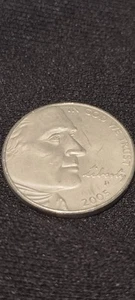 2005-P Jefferson Buffalo Bison Nickle 5 c Five Cent Coin Nickel Rare Liberty - Picture 1 of 3