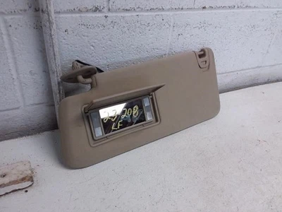 Dodge Ram2500 2019 lado izquierdo del conductor beige tela parasol con espejo retrovisor iluminado  Foto 1 de 4