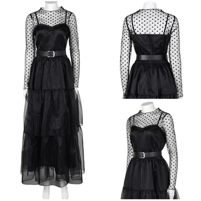 Movie Misty Cosplay Lace Long Dress Skirts Halloween Dress Fancy Party Carnival - Image 1 of 4