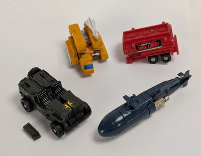 1984 Bandai Machine Robo Gobots Broken Figure Lot From Japan - Image 1 of 4