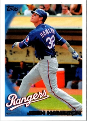 2010 Topps Josh Hamilton #175 Texas Rangers Baseball Card - Image 1 of 2