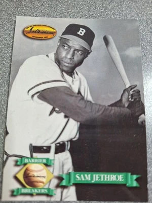 1993 Ted Williams Card Company - Sam Jethroe #137 T75 - Image 1 of 2