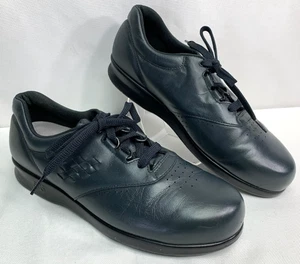 Scarpe da passeggio SAS donna tempo libero blu navy pelle comode stringate taglia 10 - Foto 1 di 7