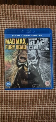 ⚡ Mad Max: Fury Road + Black & Chrome (Blu-ray, 2017) New - Action Packed - Image 1 of 4