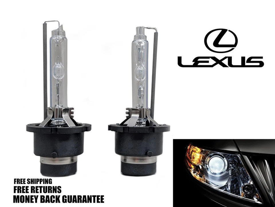 OEM HID Xenon Headlight Bulb for LEXUS ES350 2007-2015 Low Beam Set of 2 - Image 1 of 1