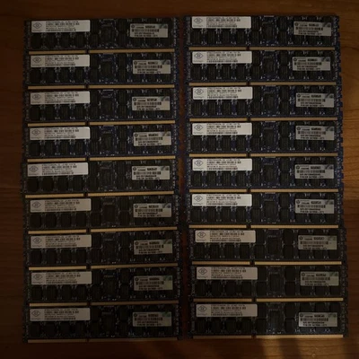 LOT OF 18 Nanya NT8GC72C4NG0NL-CG 8GB 2Rx4 PC3L-10600R Server Memory RAM - Image 1 of 3