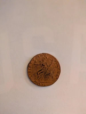 Moneda Continental/Colonial de Massachusetts 1776 ~EE. UU.~ RARA MONEDA VICTORIA🇺🇸  Foto 1 de 3