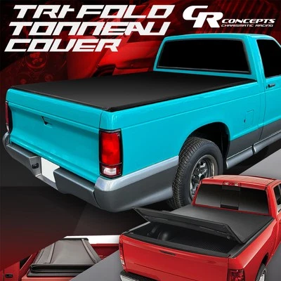 CUBIERTA TONEL TRIPLE PLEGABLE DE VINILO SUAVE PARA CHEVY S10/GMC S15 1982-1993 6' FLEETSIDE Foto 1 de 4