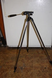 Tasco Small Telescope, Binoculars or Spotting Scope Metal ALTAZ Tripod - NOS - Picture 1 of 4