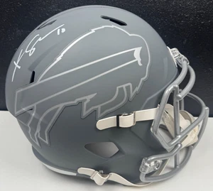 KHALIL SHAKIR SIGNED AUTO BUFFALO BILLS SLATE FULL SIZE HELMET DA AUTHENTICATED - Bild 1 von 16