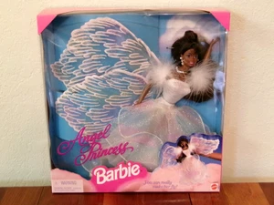 Angel Princess Barbie African American 15912 Mattel 1996 Neu in OVP Make Her Fly - NRFB - Bild 1 von 2