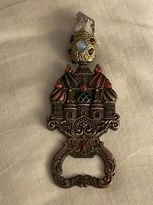 Vintage 9" Gold Tone Brass Bronze St. Basil ‘s Cathedral In Moscow Bottle Opener - Image 1 of 4