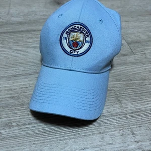 Baseballmütze Manchester City Football Club blau bestickt Baumwolle verstellbar - Bild 1 von 9