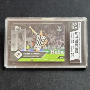 Federico Chiesa Topps Now #037 Juventus Champions League HGA 9.5 - Picture 1 of 1