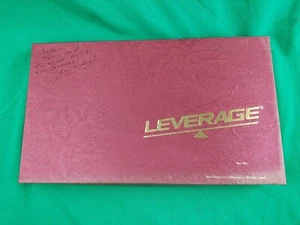 Vintage 1979 Leverage Board Game, Intact Pre-owned - Picture 1 of 10